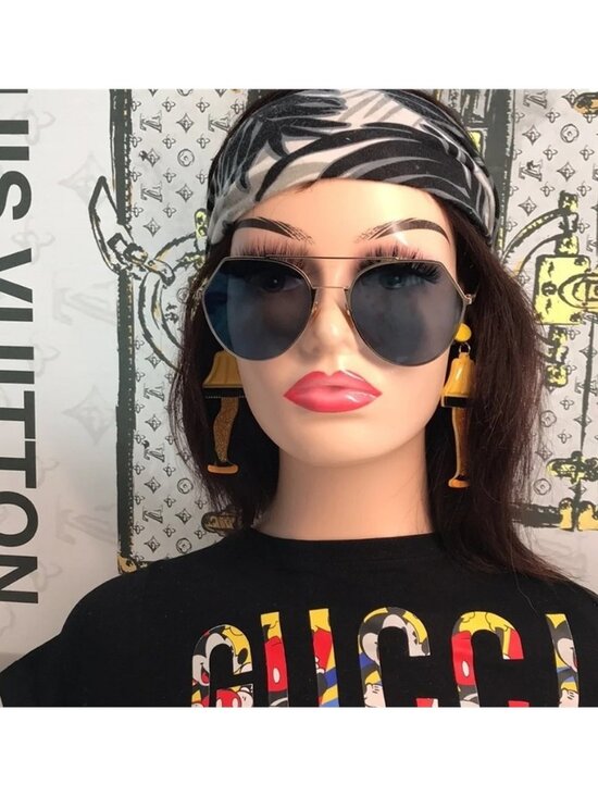 Fendi FF0194/S 0002A Blue Square Sunglasses – Women’s Luxury Eyewear main image 14
